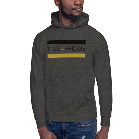 Teesafrique Classic Band Script Logo Print Men's Hoodie
