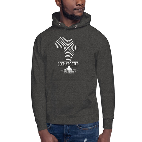 Teesafrique Deeply Rooted Print Men's Hoodie