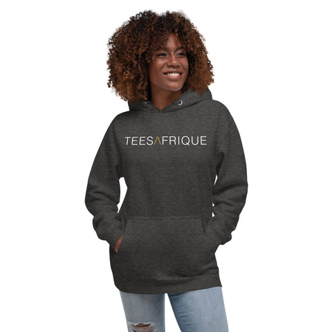 Teesafrique Large Classic Script Logo Women's Hoodie