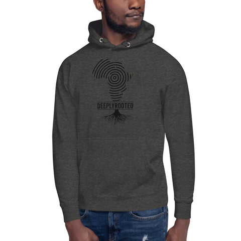 Teesafrique Deeply Rooted Print Men's Hoodie