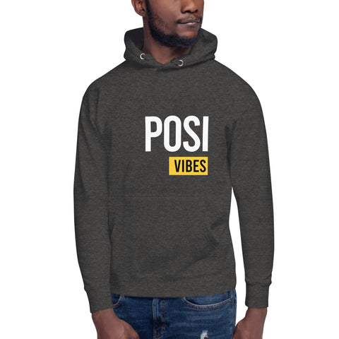 Teesafrique Sustainable Positive Vibes Only Unisex Hoodie