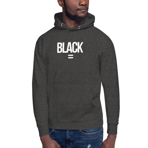 Teesafrique Sustainable Black Is Statement Unisex Hoodie