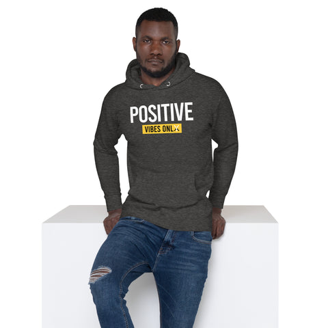 Teesafrique Sustainable Positive Vibes Only Unisex Hoodie