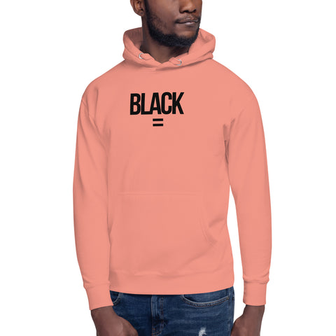 Teesafrique Sustainable Black Is Statement Unisex Hoodie