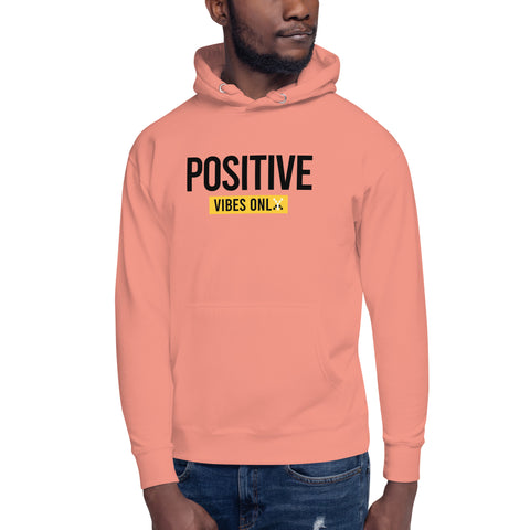 Teesafrique Sustainable Positive Vibes Only Unisex Hoodie