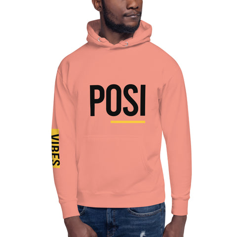Teesafrique Sustainable Positive Vibes Only Unisex Hoodie