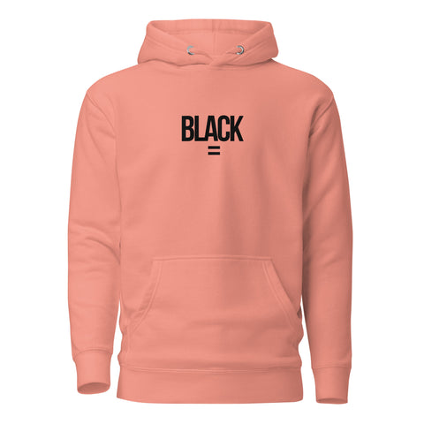 Teesafrique Sustainable Black Is Statement Unisex Hoodie