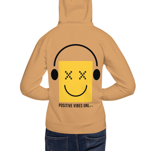 Teesafrique Sustainable Positive vibes Only Unisex Hoodie