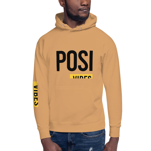 Teesafrique Sustainable Positive vibes Only Unisex Hoodie