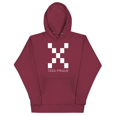 Teesafrique Large Logo Classic Logo Men's Hoodie