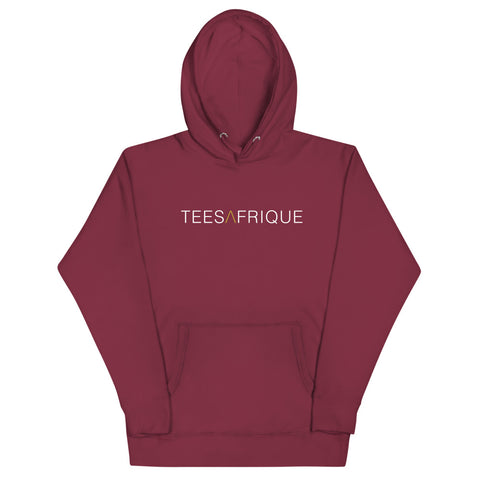 Teesafrique Large Classic  Script Logo Men's Hoodie