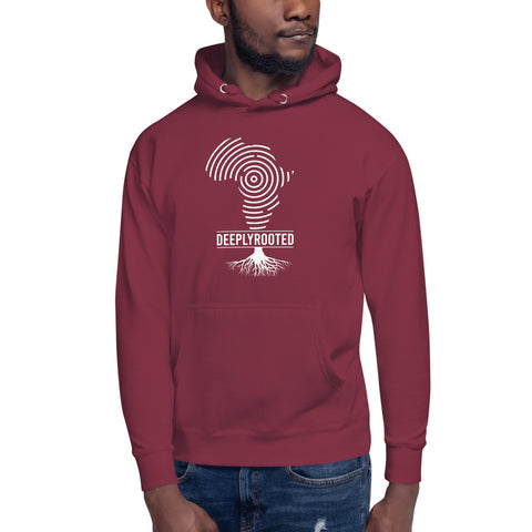 Teesafrique Deeply Rooted Print Men's Hoodie