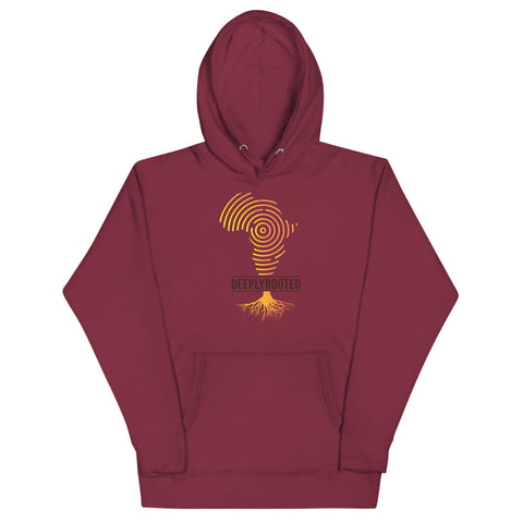 Teesafrique Deeply Rooted Print Men's Hoodie