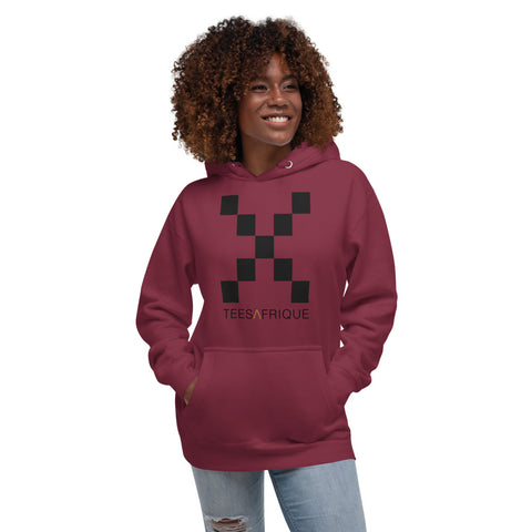 Teesafrique Large Classic Logo Women's Hoodie