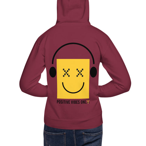 Teesafrique Sustainable Positive vibes Only Unisex Hoodie