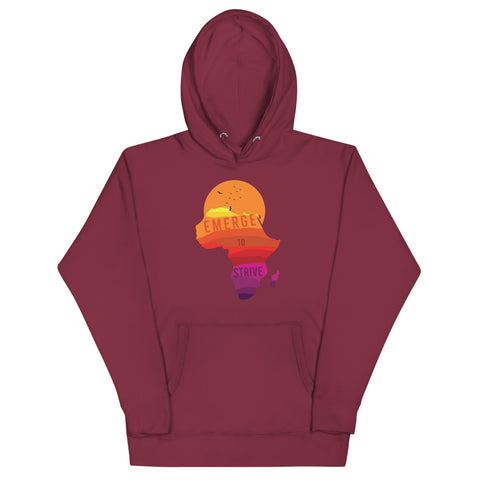 Teesafrique x KarinaPalmira Strive to Emerge Hoodie