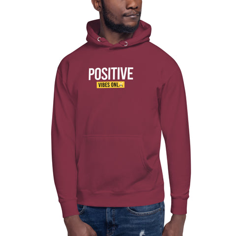 Teesafrique Sustainable Positive Vibes Only Unisex Hoodie