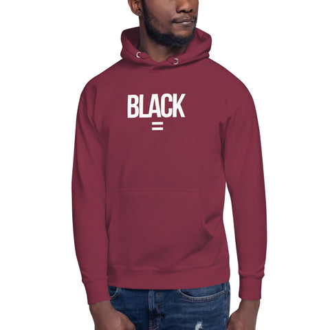 Teesafrique Sustainable Black Is Statement Unisex Hoodie