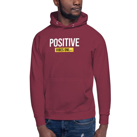 Teesafrique Sustainable Positive vibes Only Unisex Hoodie