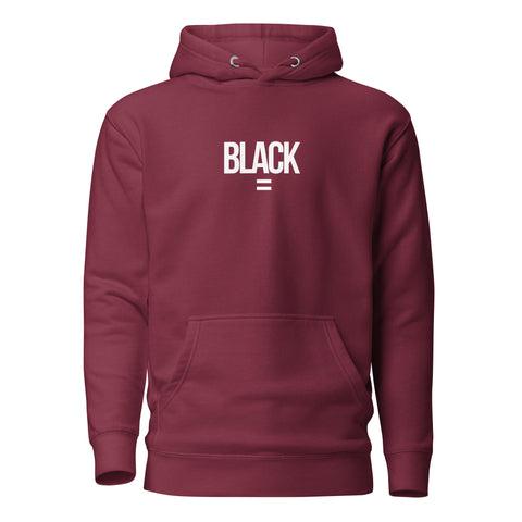 Teesafrique Sustainable Black Is Statement Unisex Hoodie