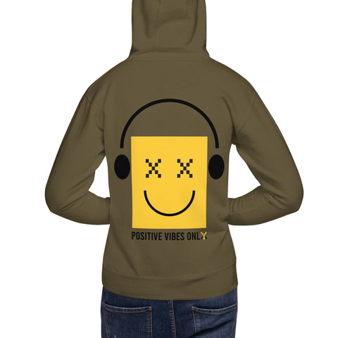 Teesafrique Sustainable Positive vibes Only Unisex Hoodie