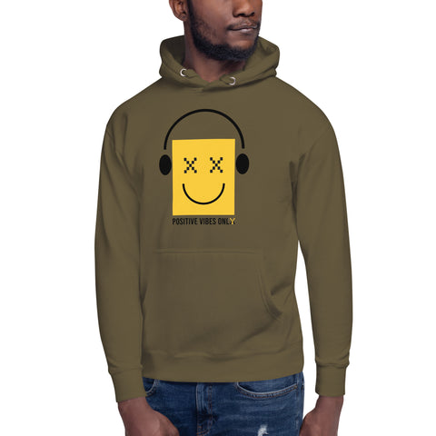 Teesafrique Sustainable Positive Vibes Only Unisex Hoodie