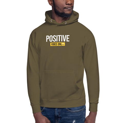 Teesafrique Sustainable Positive Vibes Only Unisex Hoodie