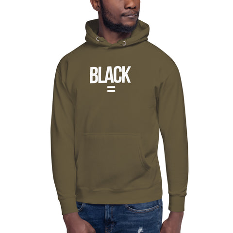 Teesafrique Sustainable Black Is Statement Unisex Hoodie