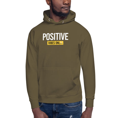 Teesafrique Sustainable Positive vibes Only Unisex Hoodie