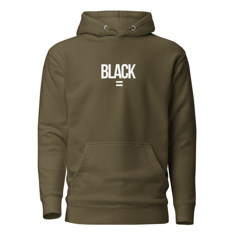 Teesafrique Sustainable Black Is Statement Unisex Hoodie