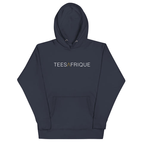 Teesafrique Large Classic  Script Logo Men's Hoodie