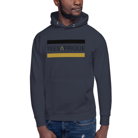 Teesafrique Classic Band Script Logo Print Men's Hoodie