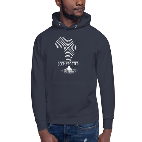 Teesafrique Deeply Rooted Print Men's Hoodie