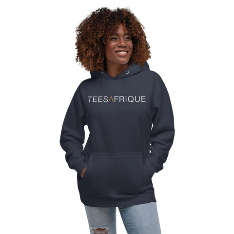 Teesafrique Large Classic Script Logo Women's Hoodie