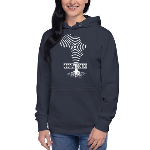 Teesafrique Deeply Rooted Print Women's Hoodie