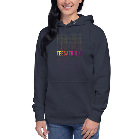 Teesafrique Graphic Rainbow Print Women's Hoodie