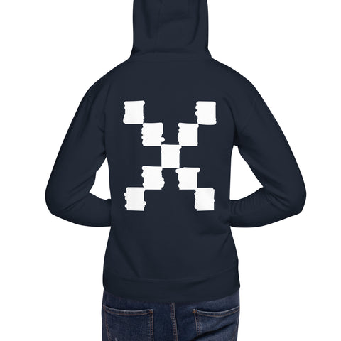 Teesafrique Sustainable Brushstroke Unisex Graphic Print Hoodie