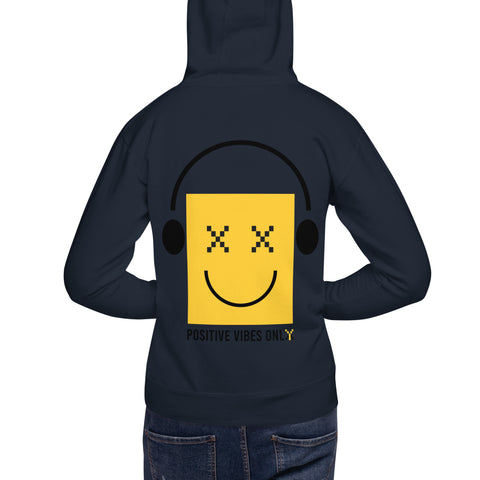 Teesafrique Sustainable Positive vibes Only Unisex Hoodie