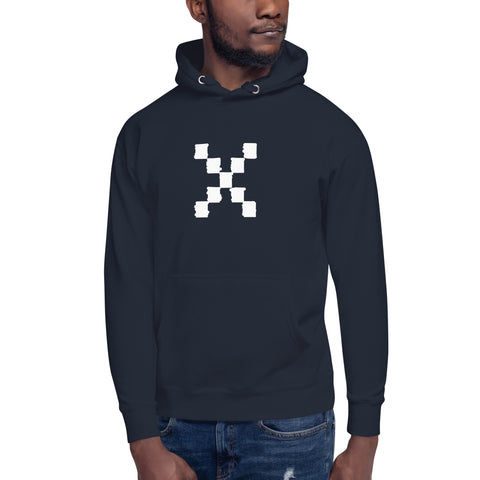 Teesafrique Sustainable Brushstroke Unisex Graphic Print Hoodie