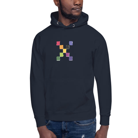Teesafrique Sustainable Brushstroke Unisex Graphic Print Hoodie