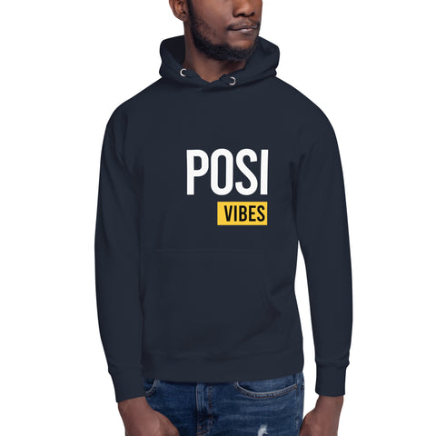 Teesafrique Sustainable Positive Vibes Only Unisex Hoodie