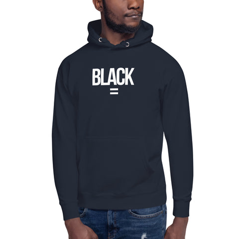 Teesafrique Sustainable Black Is Statement Unisex Hoodie