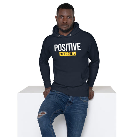 Teesafrique Sustainable Positive Vibes Only Unisex Hoodie