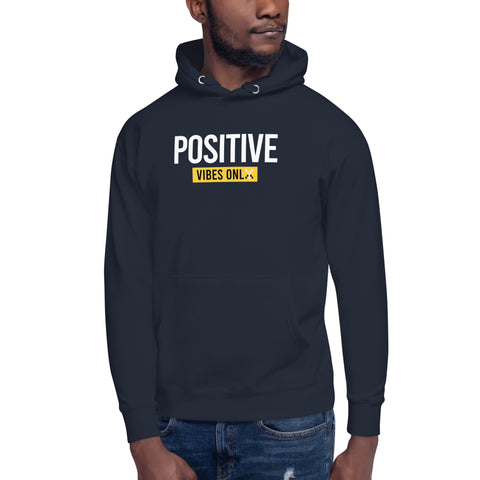Teesafrique Sustainable Positive vibes Only Unisex Hoodie