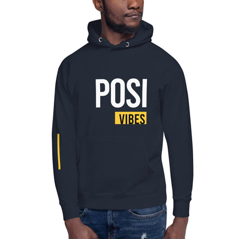Teesafrique Sustainable Positive vibes Only Unisex Hoodie