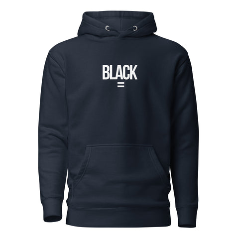 Teesafrique Sustainable Black Is Statement Unisex Hoodie