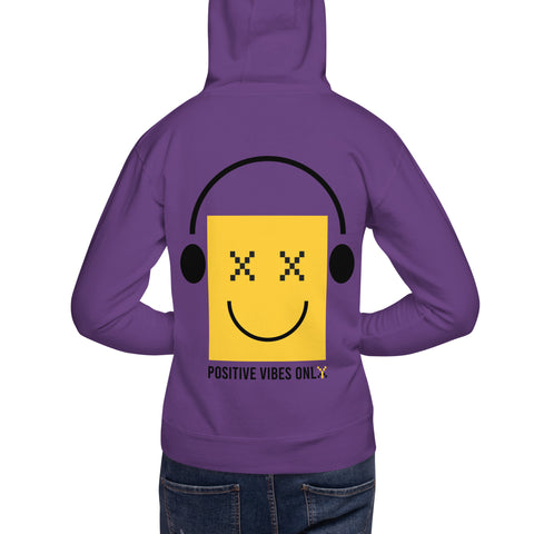Teesafrique Sustainable Positive vibes Only Unisex Hoodie