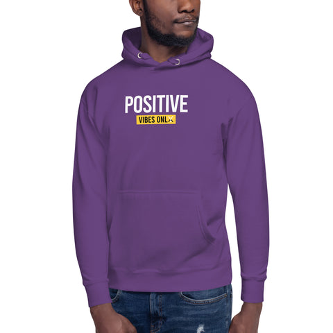 Teesafrique Sustainable Positive Vibes Only Unisex Hoodie