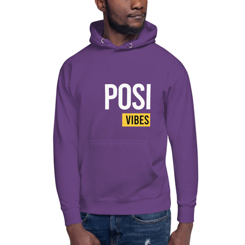 Teesafrique Sustainable Positive Vibes Only Unisex Hoodie