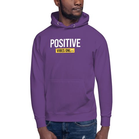 Teesafrique Sustainable Positive vibes Only Unisex Hoodie
